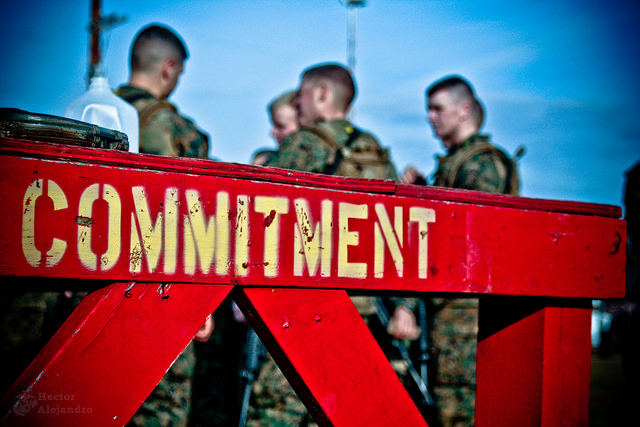 Commitment: What will you do no matter what?