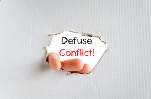 Defuse conflict