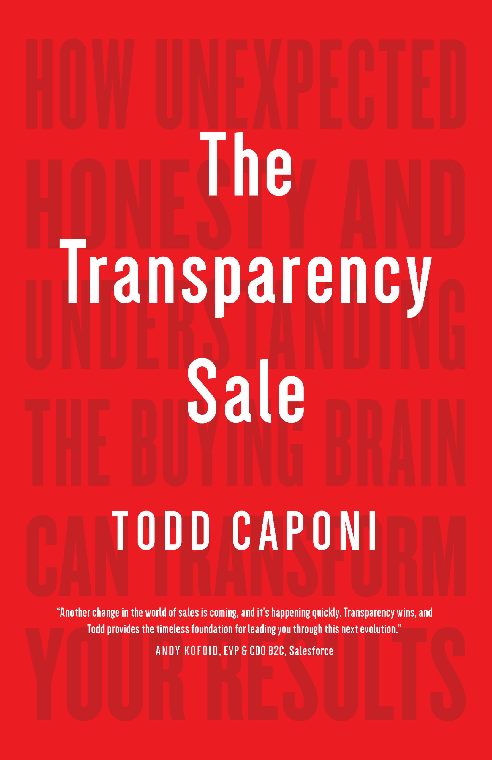 Transparency Sale book jacket