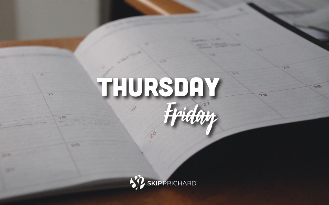 Thursday is the New Friday