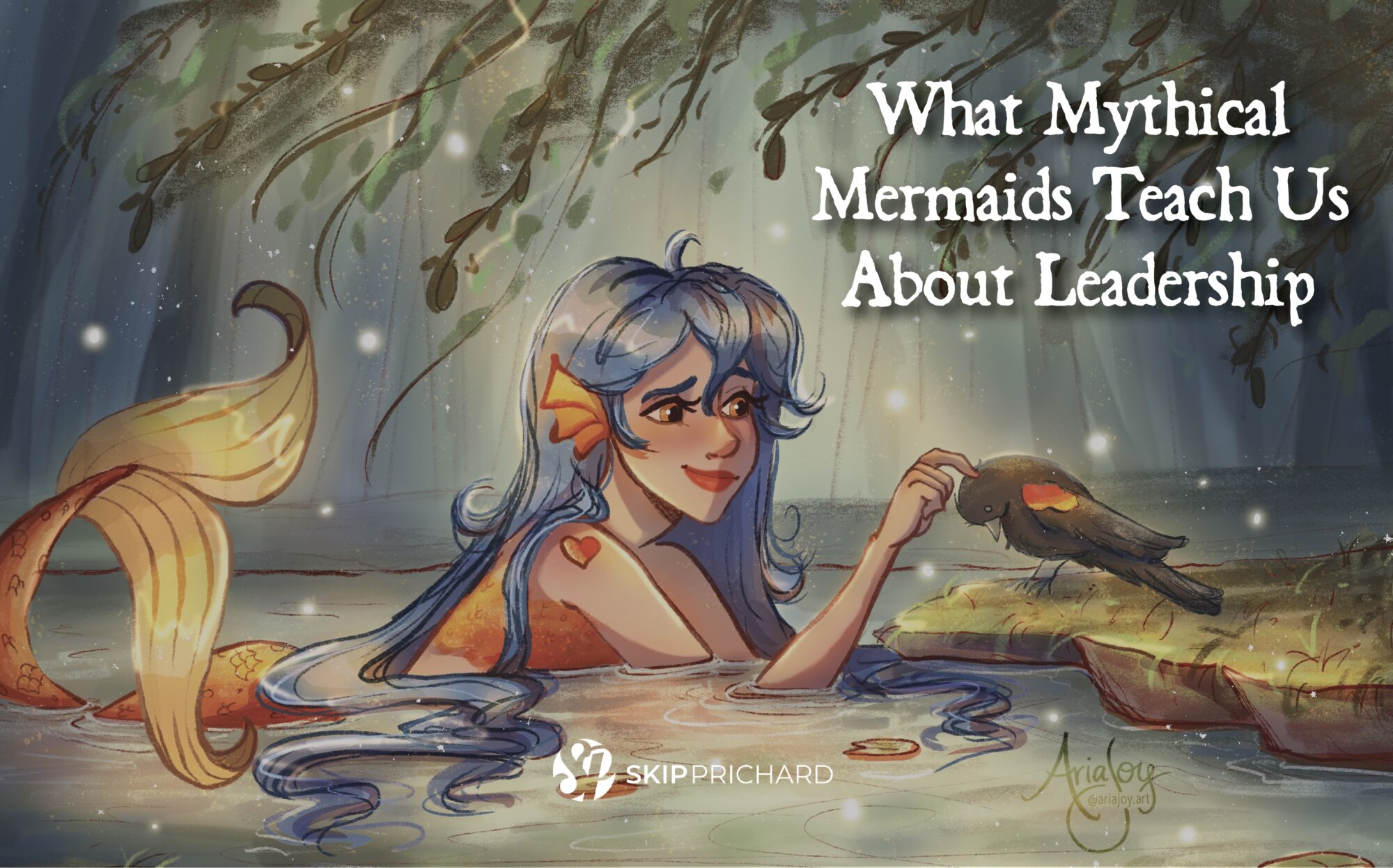 Mermaid Friends copyright Aria Joy